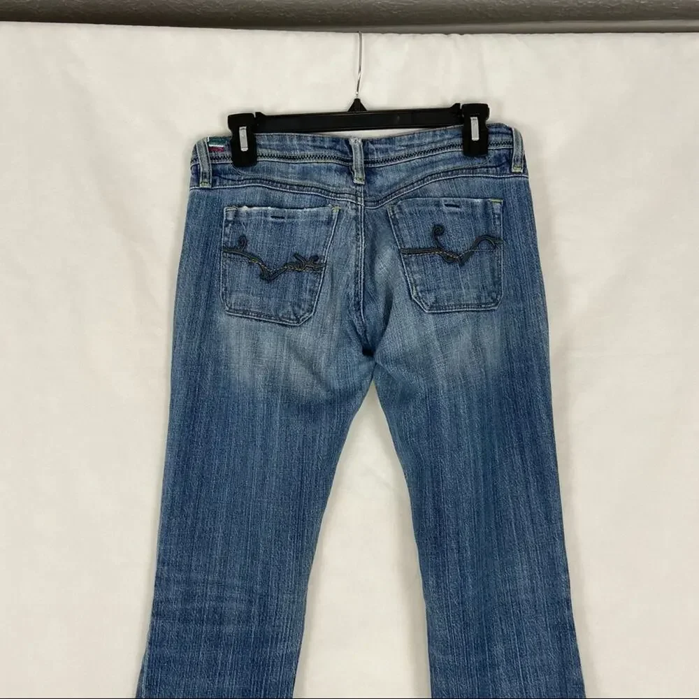 Diesel Women Lowky Jeans Straight Leg Size 28 - Picture 10 of 11